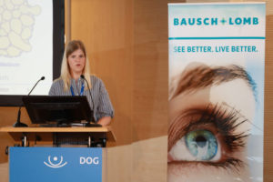 Ingrid Zahn beim Vortrag DOG 2022