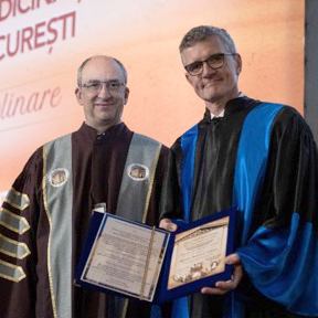 Prof. Friedrich Paulsen wird die Ehrendoktorwürde der Carol Davila Universität für Medizin und Pharmazie, Bukarest, verliehen.